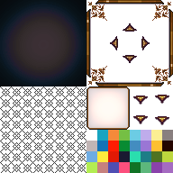 黒いメニュースキン