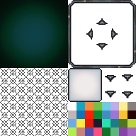 緑色のメニュースキン